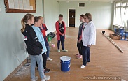 Председатель областной Думы посетила образовательные учреждения села Песь Хвойнинского района 