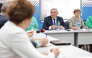 Встреча с председателями советов районных ветеранских организаций региона