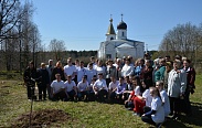 Акция «Посади дерево с ветераном» в Хвойнинском районе