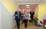 Елена Писарева посетила медицинские учреждения Хвойнинского района