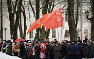 В день освобождения Новгорода от немецко-фашистских захватчиков у мемориала «Вечный огонь славы» состоялся торжественный митинг