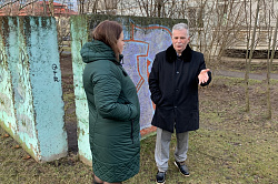 Анатолий Федотов встретился с председателем совета дома