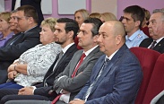 Церемония вступления в должность главы Окуловского района