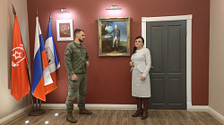 Ольга Борисова встретилась с директором военно-патриотического центра "Русичи" Денисом Мироновым