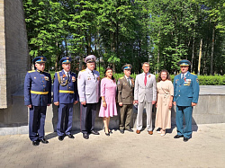 Ольга Борисова приняла участие в праздничном мероприятии, посвященном 75-й годовщине парада Победы