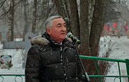 Поселок Парфино отметил 82-ую годовщину со дня освобождения от немецко-фашистских захватчиков
