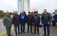 В деревне Мясной Бор предали земле останки 160 воинов