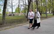Елена Писарева встретилась с участницей Великой Отечественной войны Н.В. Морозовой
