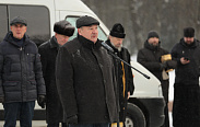 Проводы сводного отряда новгородской полиции на Северный Кавказ 