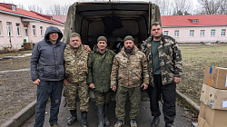 Состоялась очередная предновогодняя поездка в Донбасс депутата Новгородской областной Думы Сергея Тихомирова 