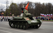 Праздничный парад в Великом Новгороде