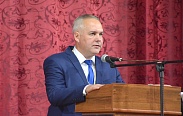 Церемония вступления в должность главы Окуловского района