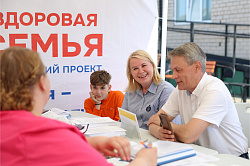 В Шимске дали старт новому сезону проекта «Здоровая семья»