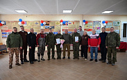 Депутаты поздравили военнослужащих одной из воинских частей региона с Днём защитника Отечества