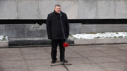 Илья Костусенко принял участие в общегородском торжественном мероприятии, посвященном Дню Неизвестного Солдата