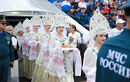 Открытие Межрегиональных спортивных соревнований главных управлений МЧС России по пожарно-спасательному спорту