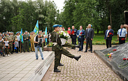 Митинг, посвящённый Дню ВДВ