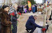 Сегодня жители Сольцов отмечают 80 лет со дня освобождения солецкой земли от немецко-фашистских захватчиков