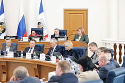 Елена Юдина представила депутатам отчет о деятельности Счетной палаты Новгородской области
