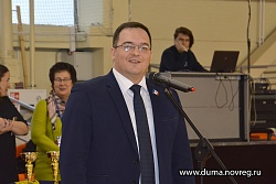 Евгений Катенов принял участие в открытии 30-х Всероссийских соревнований по настольному теннису, посвященных памяти Великого русского полководца Александра Невского, среди инвалидов