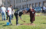 Акция «Посади дерево с ветераном» в Хвойнинском районе