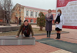 Ольга Борисова приняла участие в Дне здоровья в Старой Руссе