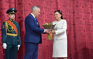Церемония вступления в должность главы Окуловского района