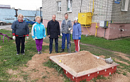 При поддержке Андрея Ломанова в округе №8 проходит благоустройство