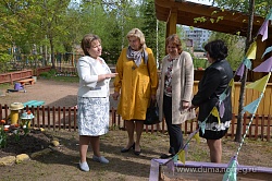 Елена Писарева посетила дошкольные учреждения Валдайского района