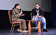 Ольга Борисова пообщалась с новгородской молодёжью