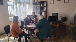 Ольга Борисова посетила Холмский округ с рабочим визитом