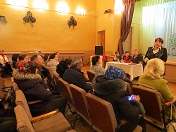 Ольга Борисова посетила Поддорский район