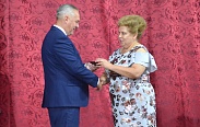 Церемония вступления в должность главы Окуловского района