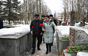 Ольга Борисова приняла участие в мероприятиях, приуроченных к 78-ой годовщине освобождения Старой Руссы от немецко-фашистских захватчиков.