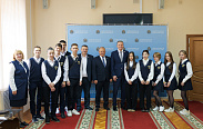 Встреча со школьниками из Малой Вишеры