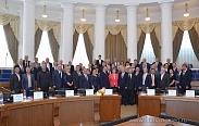 Депутаты всех созывов собрались на торжественное заседание, посвященное 25-летию Новгородской областной Думы
