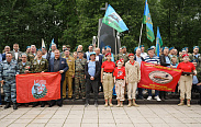 Митинг, посвящённый Дню ВДВ