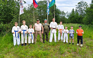 В Пестове прошли военно-спортивные сборы юных динамовцев клуба «ДРАКОН»