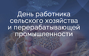 Поздравление с Днём сельского хозяйства и перерабатывающей промышленности