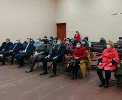 Ольга Борисова приняла участие в торжественной встрече, посвященной второму этапу ремонта Святогоршского сельского дома культуры