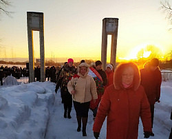 Накануне в Великом Новгороде прошли митинги, посвященные 80-й годовщине освобождения города от немецко-фашистских захватчиков