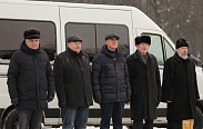 Проводы сводного отряда новгородской полиции на Северный Кавказ 