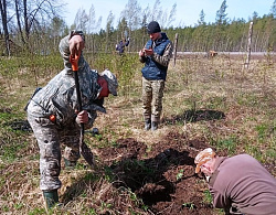 В Новгородской области продолжается весенний этап межрегиональной Вахты Памяти 