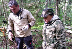 Ольга Борисова приняла участие в работе поискового отряда «Пирамида»