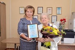 Председатель областной Думы поздравила Наталью Егорову с юбилеем