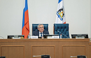 Губернатор Новгородской области Андрей Никитин выступил с ежегодным отчётом перед депутатами