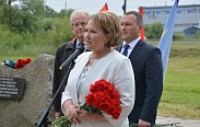 Елена Писарева обратилась к молодому поколению "крылатой пехоты" с напутственным словом