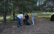 Молодежный парламент при Новгородской областной думе организовал акцию «Чистый берег»
