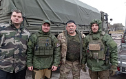 Депутат Новгородской областной Думы Сергей Тихомиров вернулся из очередной поездки в Донбасс