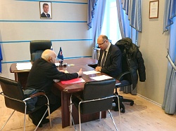 Депутат Сергей Вяткин провел прием граждан